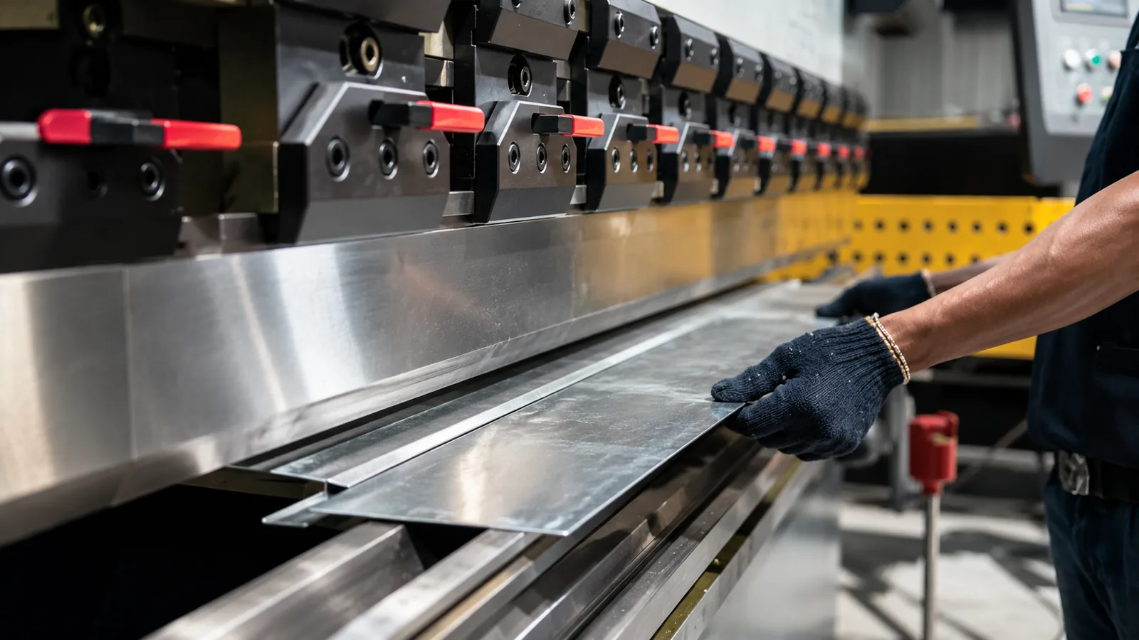 Press brake bending and forming