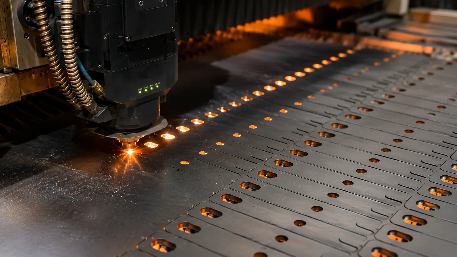 CNC cutting and punching