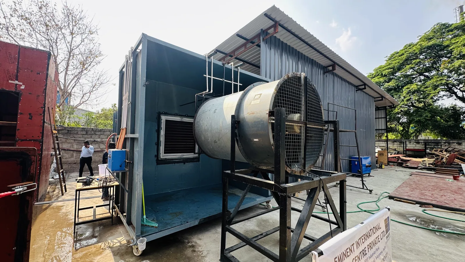 Airflow performance testing rig