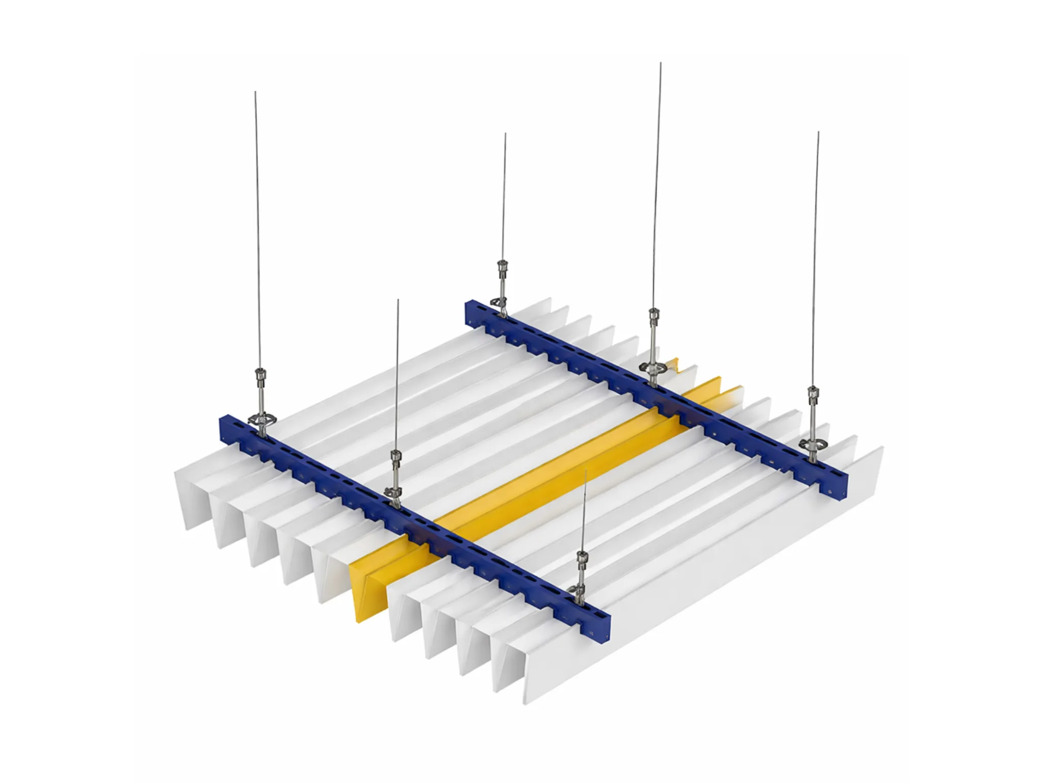 V-Shape Baffle Ceiling