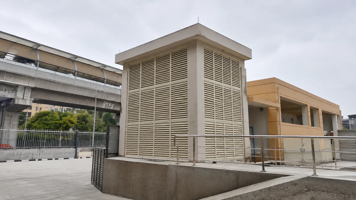 Bangalore Metro — Station Ventilation Louvers