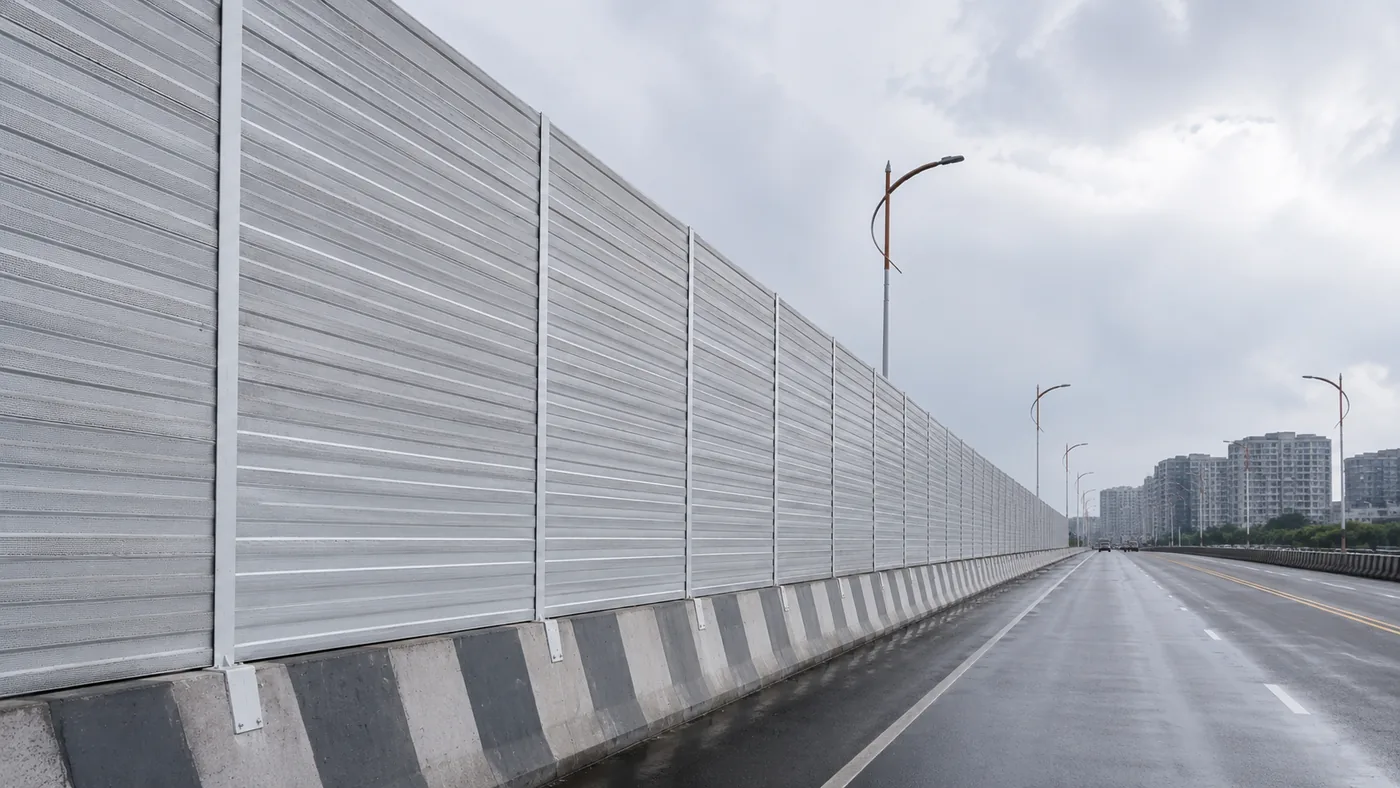 MSRDC Highway Noise Barrier Installation