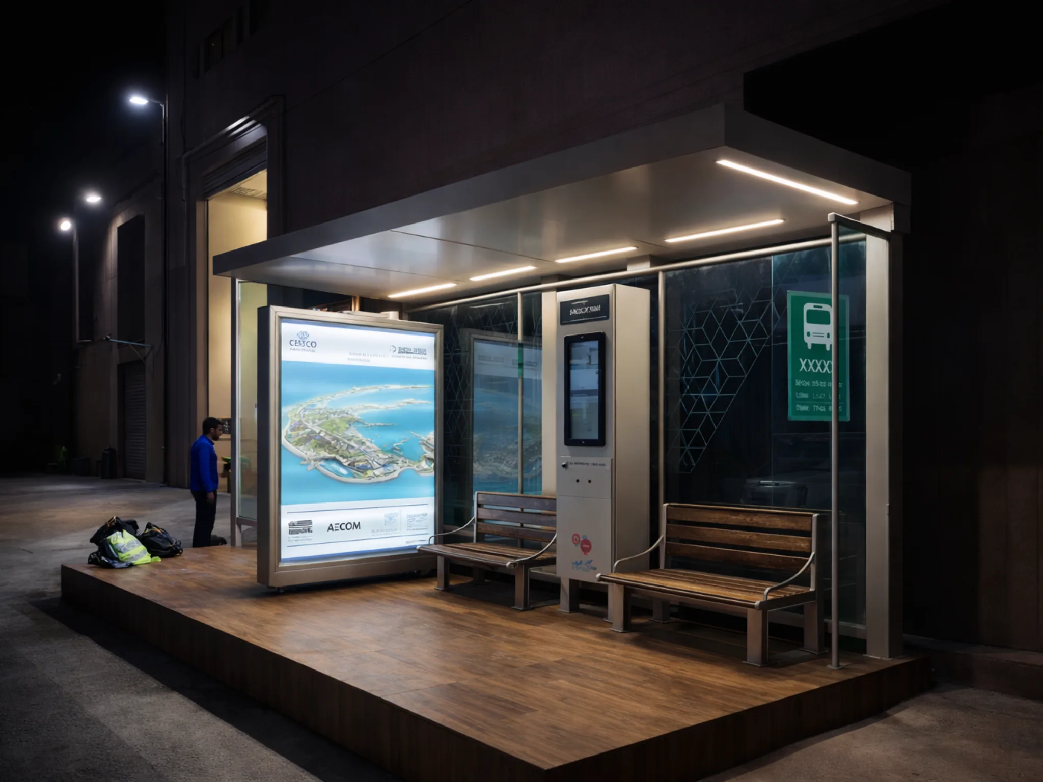 Qatar Bus Shelter